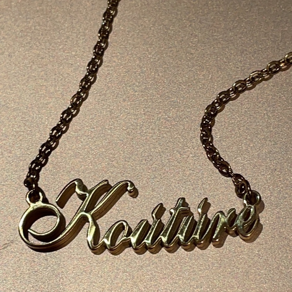 KOUTURE Gold Necklace NWOTS